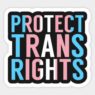 Protect Trans Rights Sticker